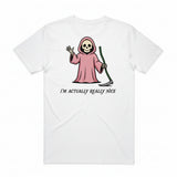 I'm Actually Really Nice T-Shirt - Casper White
