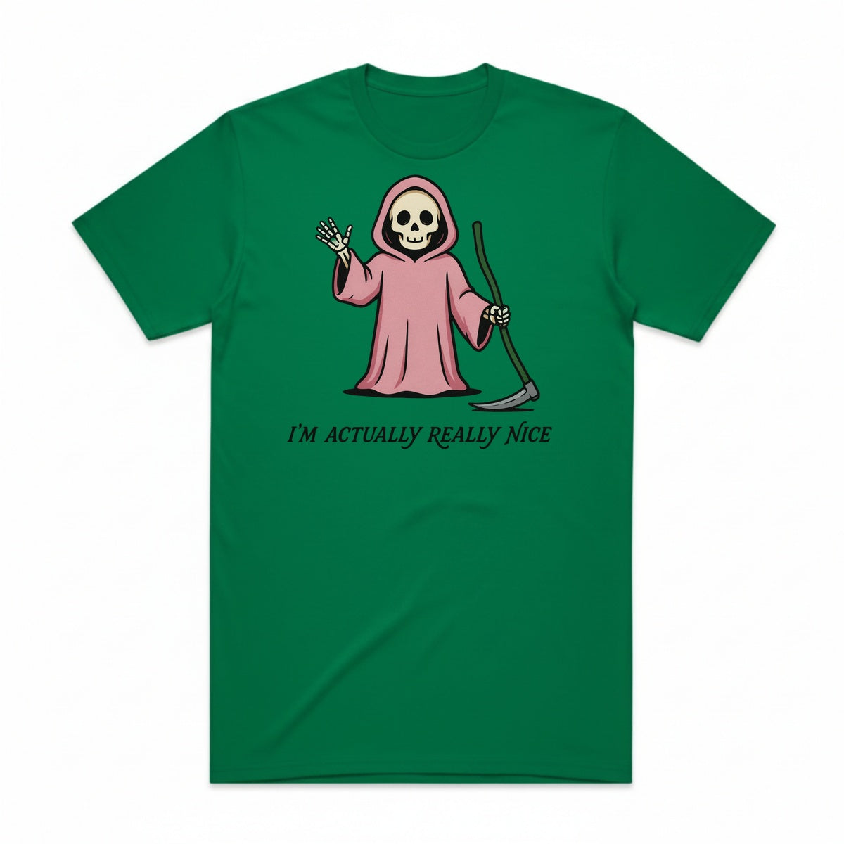 I'm Actually Really Nice T-Shirt - Frankenstein