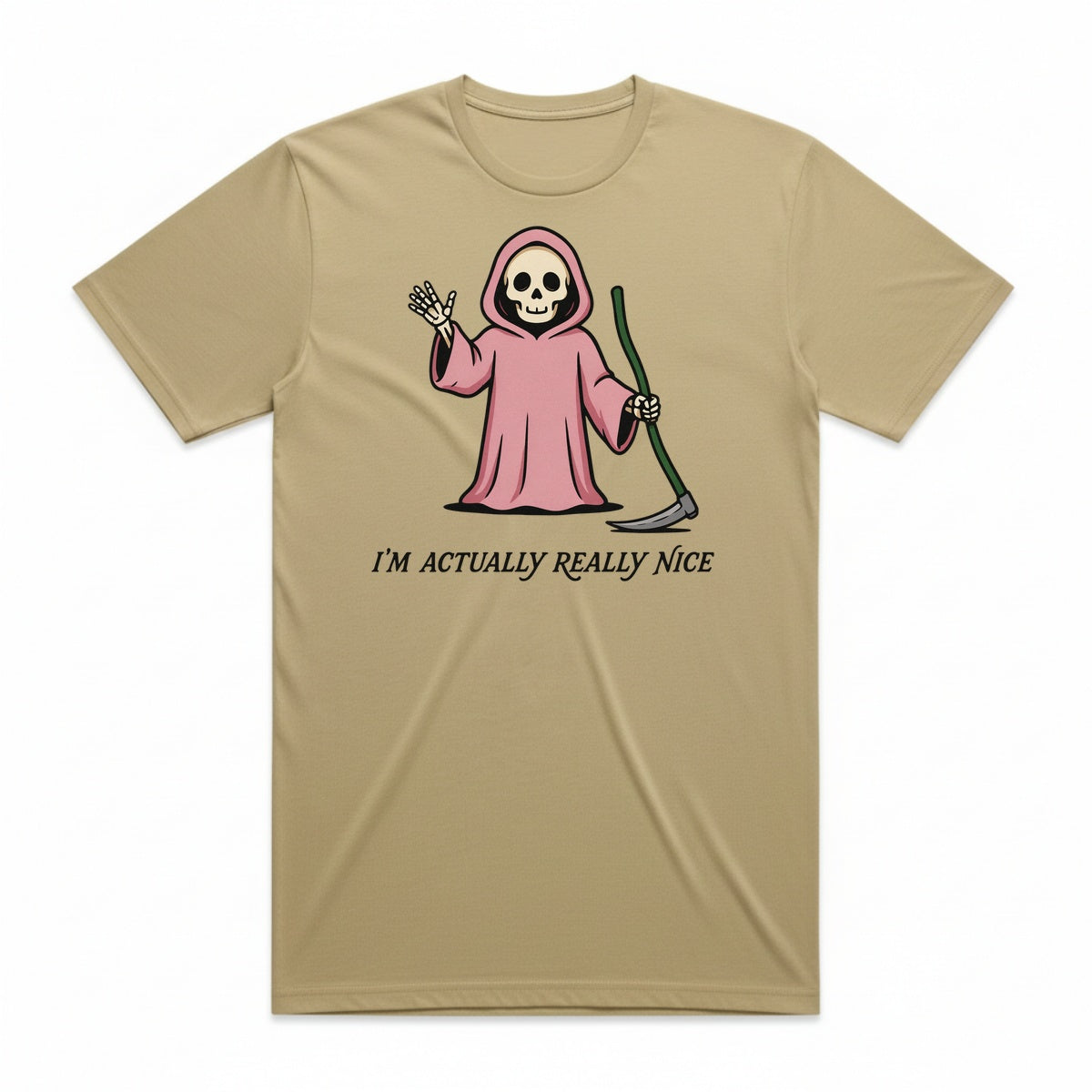 I'm Actually Really Nice T-Shirt - Mummy Wrap