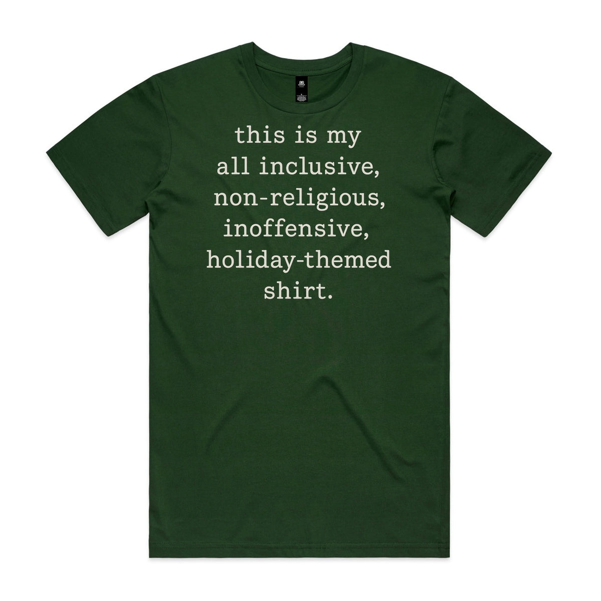 Inoffensive Holiday-Themed T-Shirt