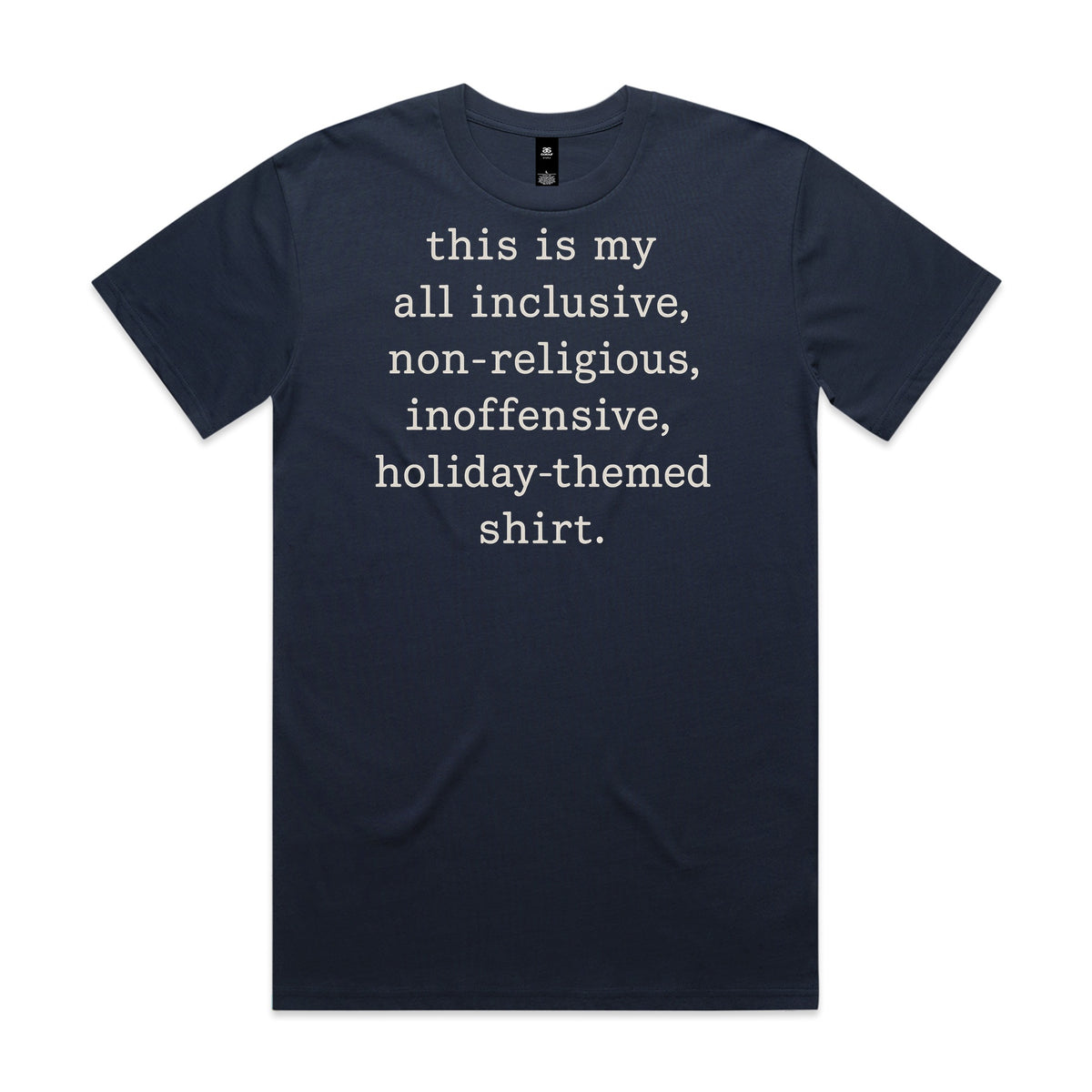 Inoffensive Holiday-Themed T-Shirt