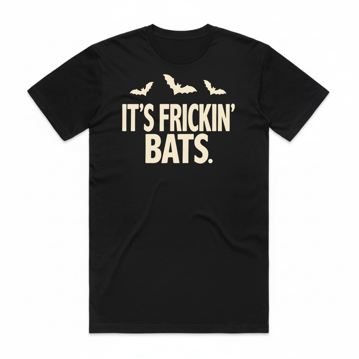 It's Frickin' Bats T-Shirt - Black Cat