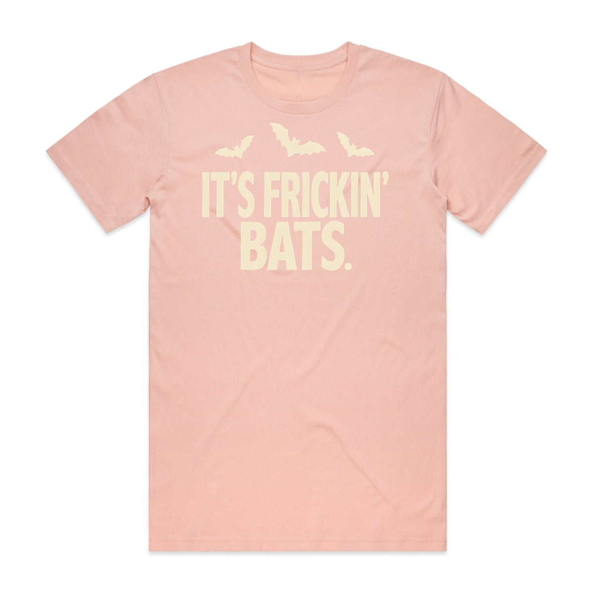 It's Frickin' Bats T-Shirt - Boo-tiful Blush