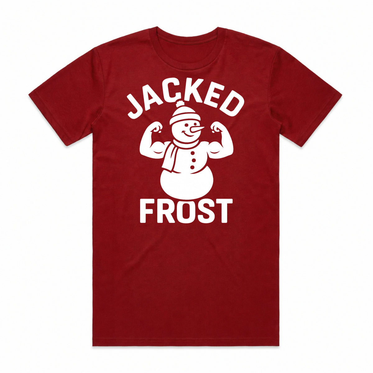 Jacked Frost Christmas Snowman T-Shirt