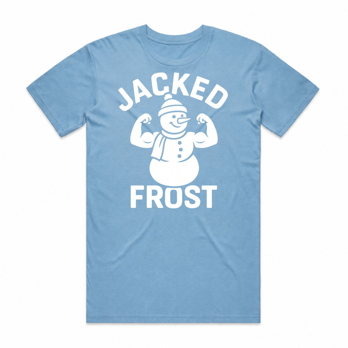 Jacked Frost Christmas Snowman T-Shirt