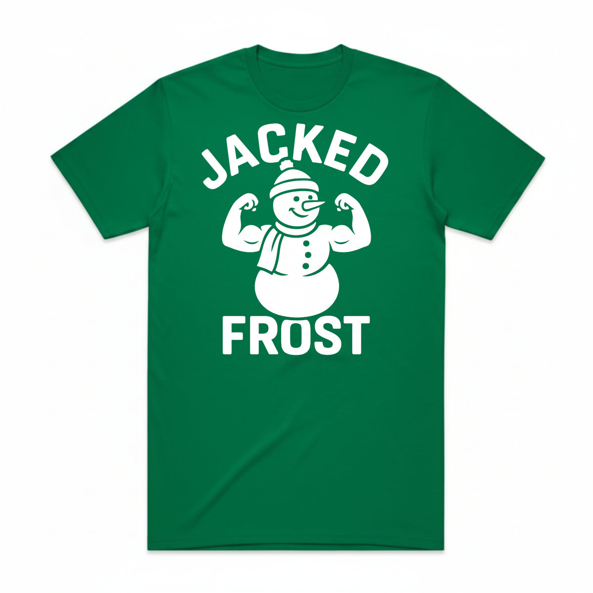 Jacked Frost Christmas Snowman T-Shirt