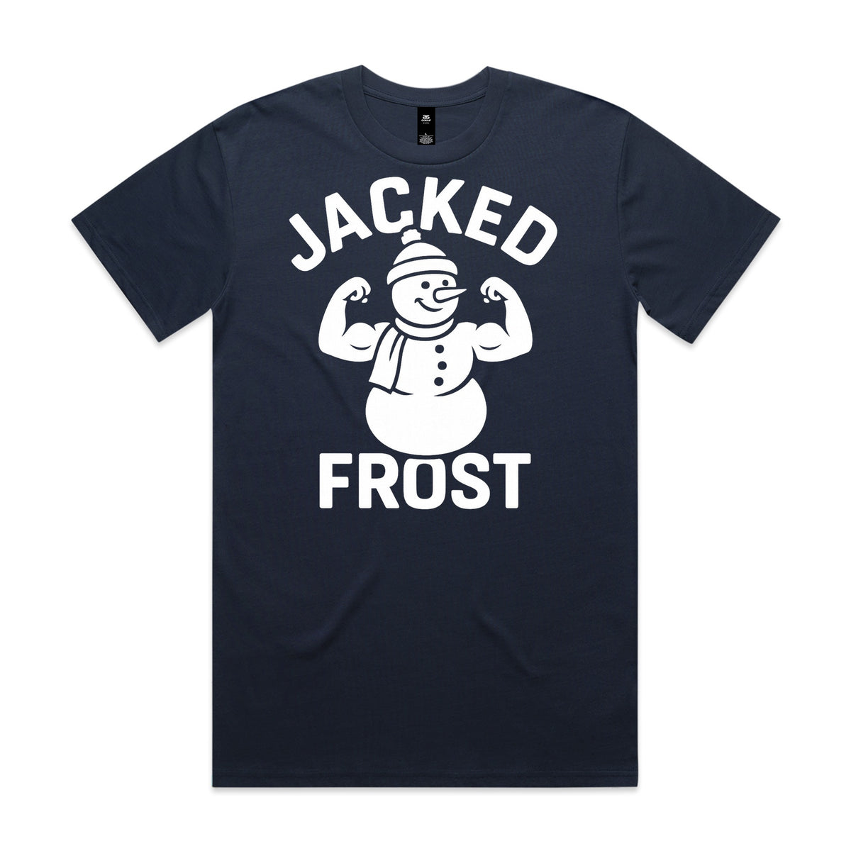 Jacked Frost Christmas Snowman T-Shirt