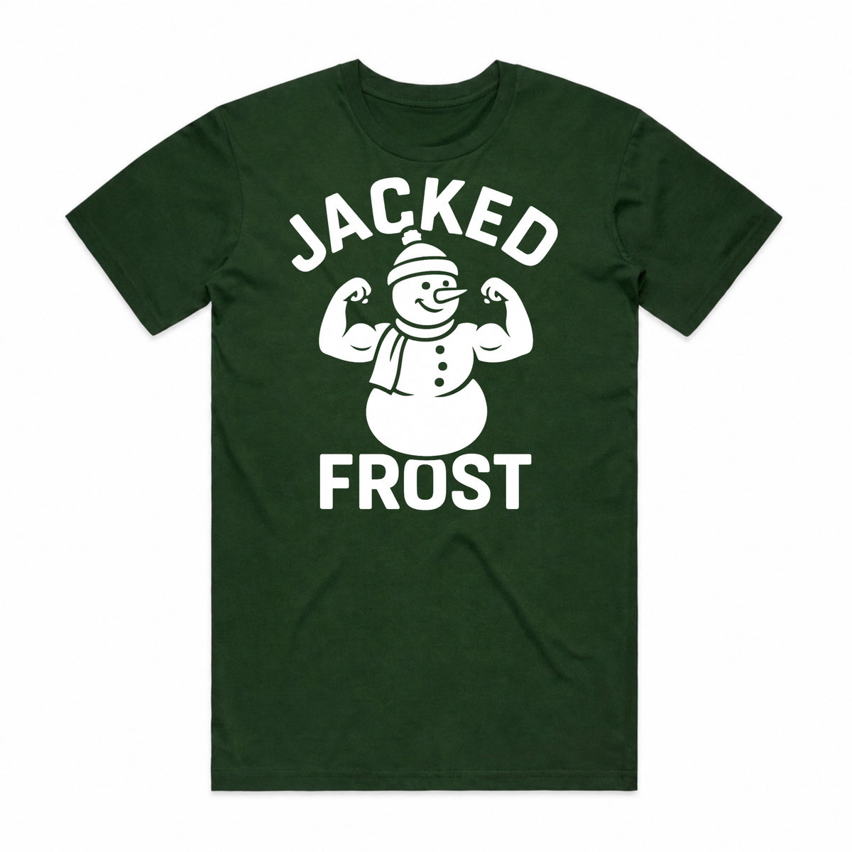 Jacked Frost Christmas Snowman T-Shirt