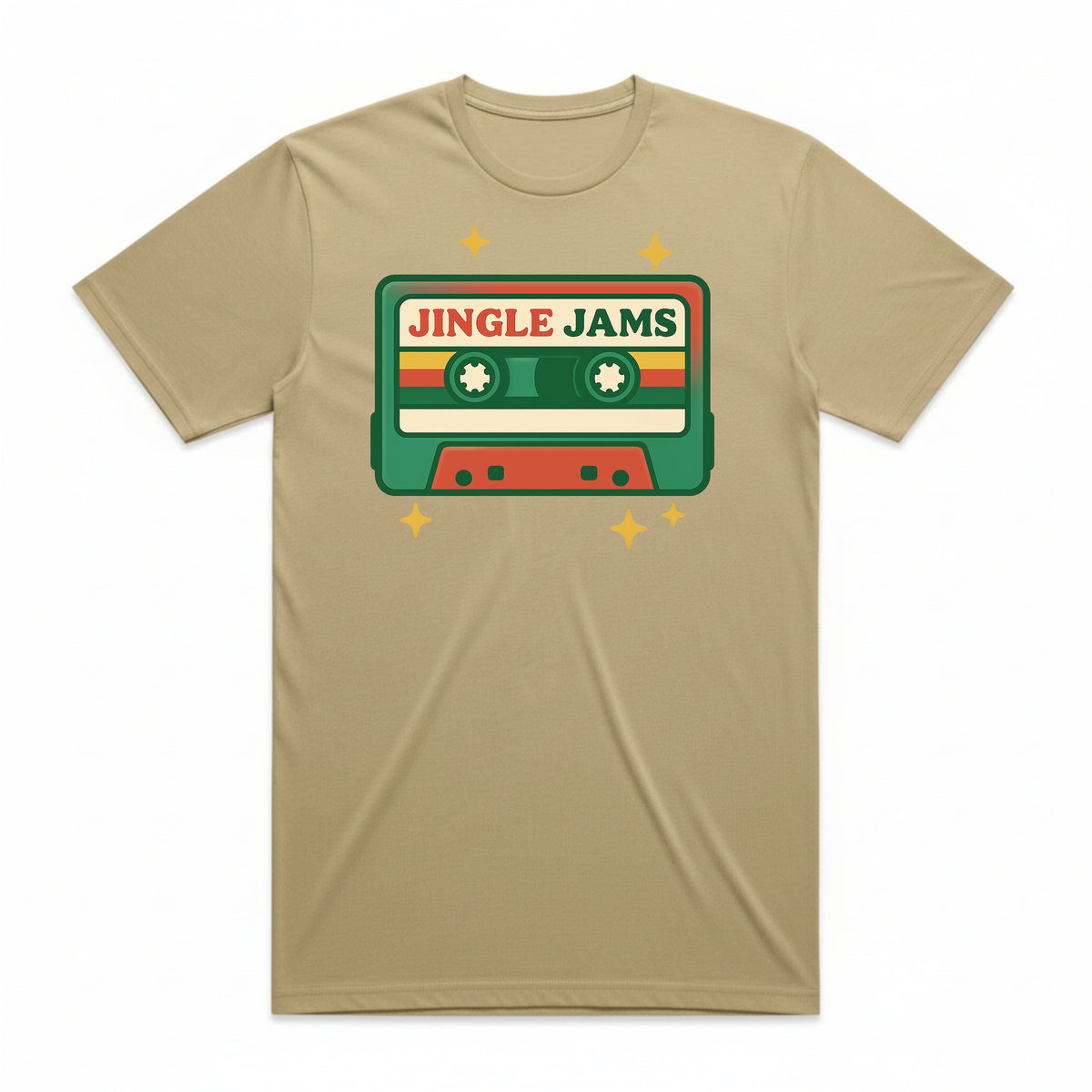 Jingle Jams Cassette Tape Christmas T-Shirt