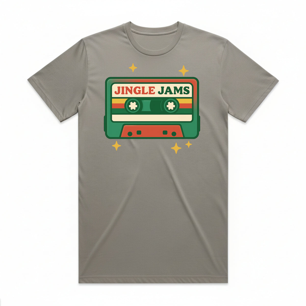 Jingle Jams Cassette Tape Christmas T-Shirt