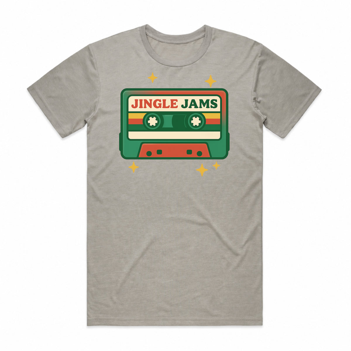 Jingle Jams Cassette Tape Christmas T-Shirt