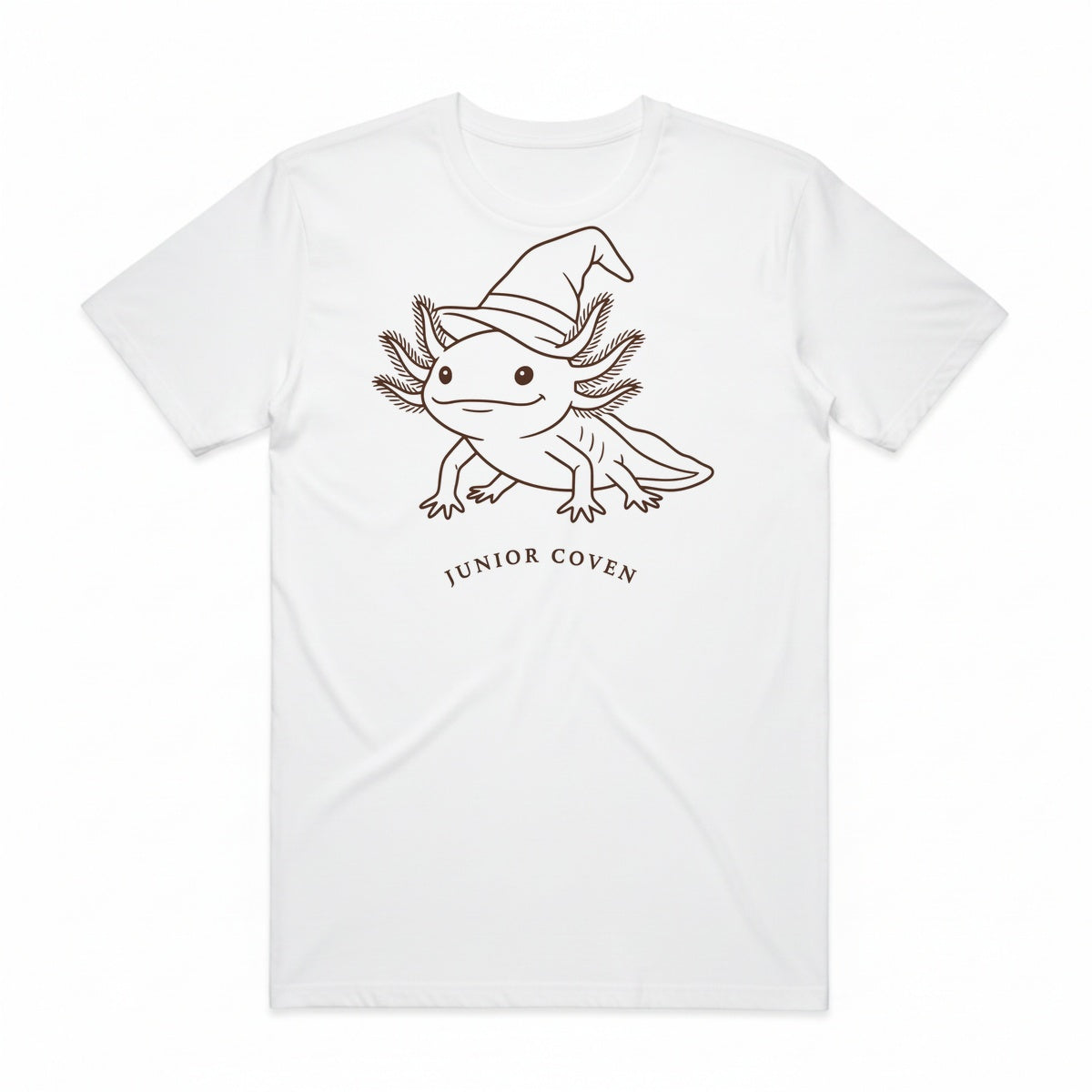 Junior Coven T-Shirt - Casper White