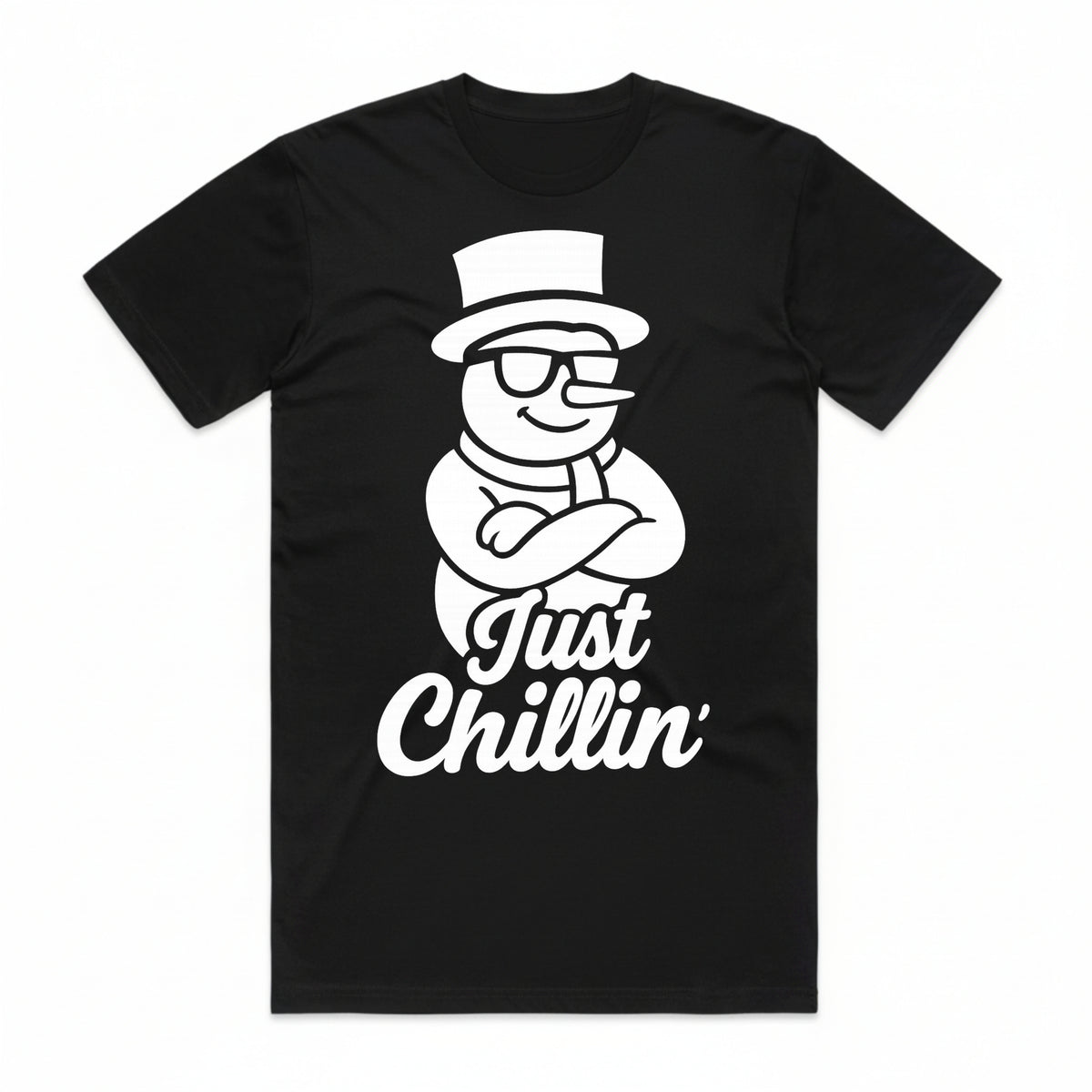 Just Chillin' Snowman T-Shirt