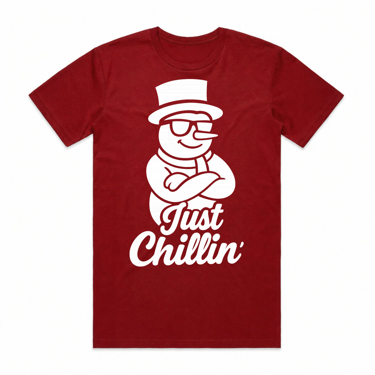 Just Chillin' Snowman T-Shirt