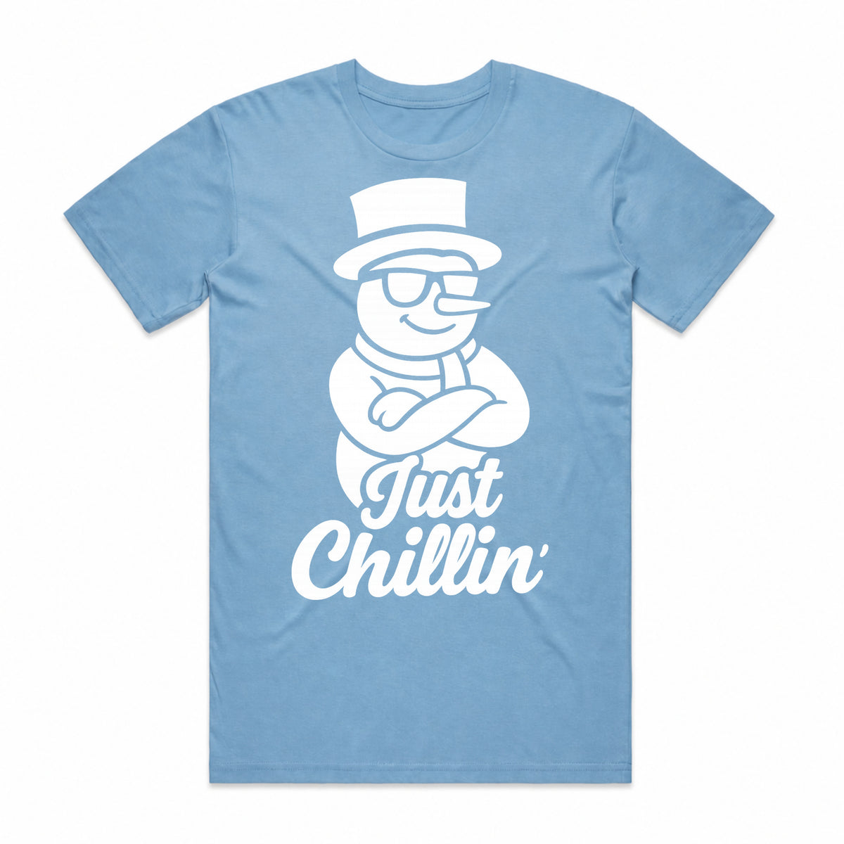 Just Chillin' Snowman T-Shirt