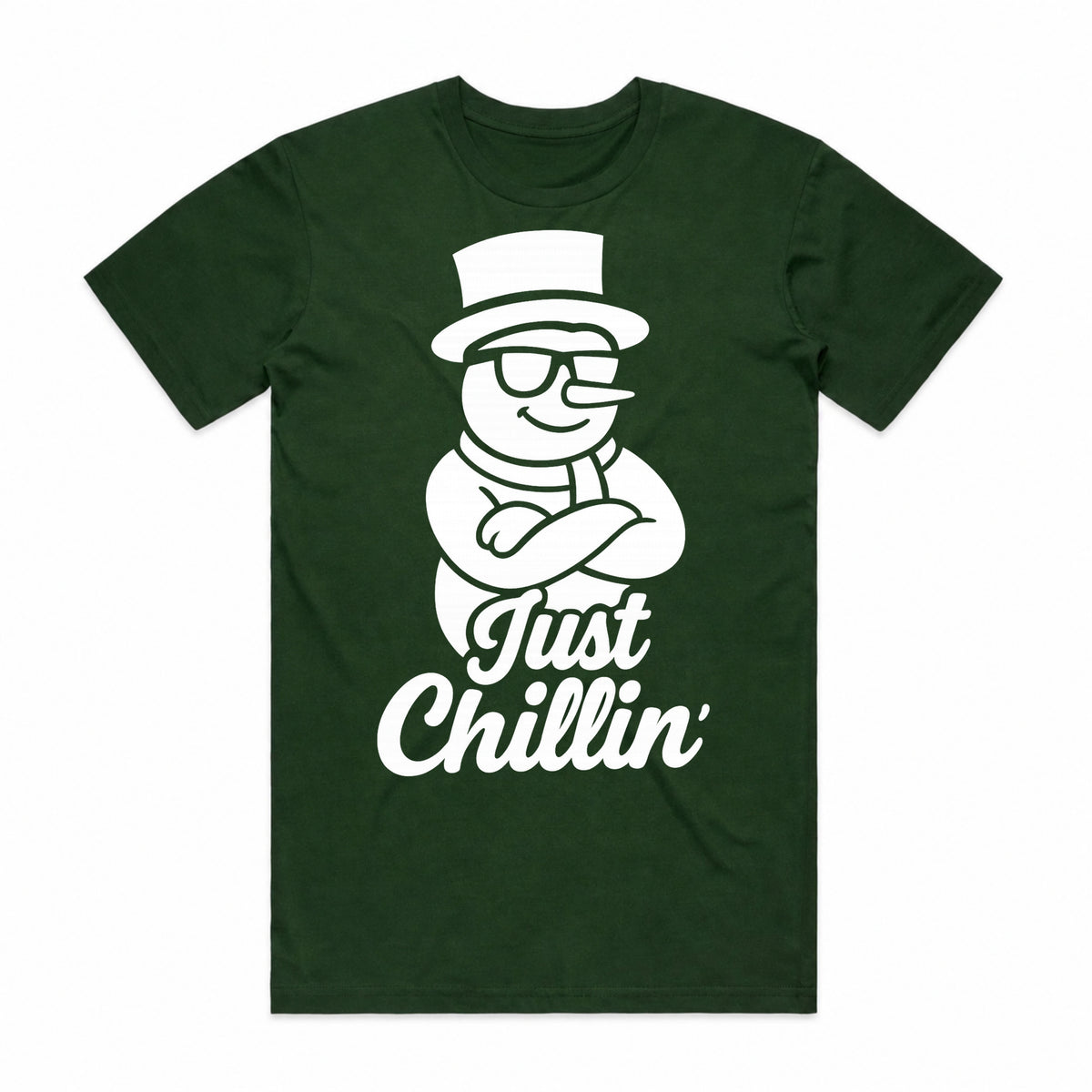 Just Chillin' Snowman T-Shirt