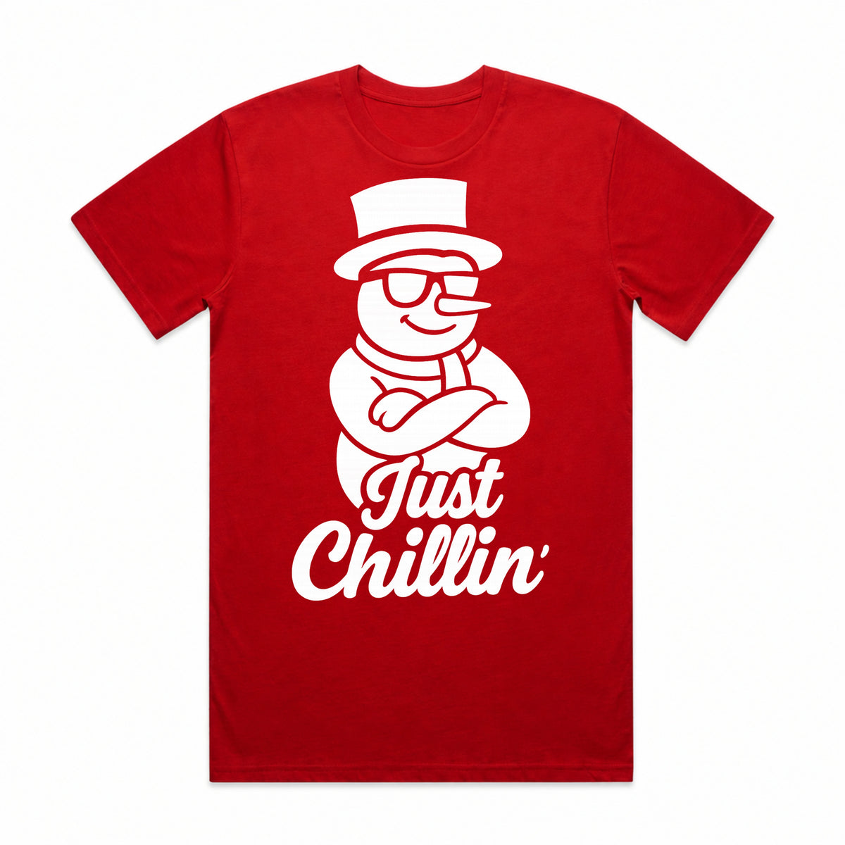 Just Chillin' Snowman T-Shirt