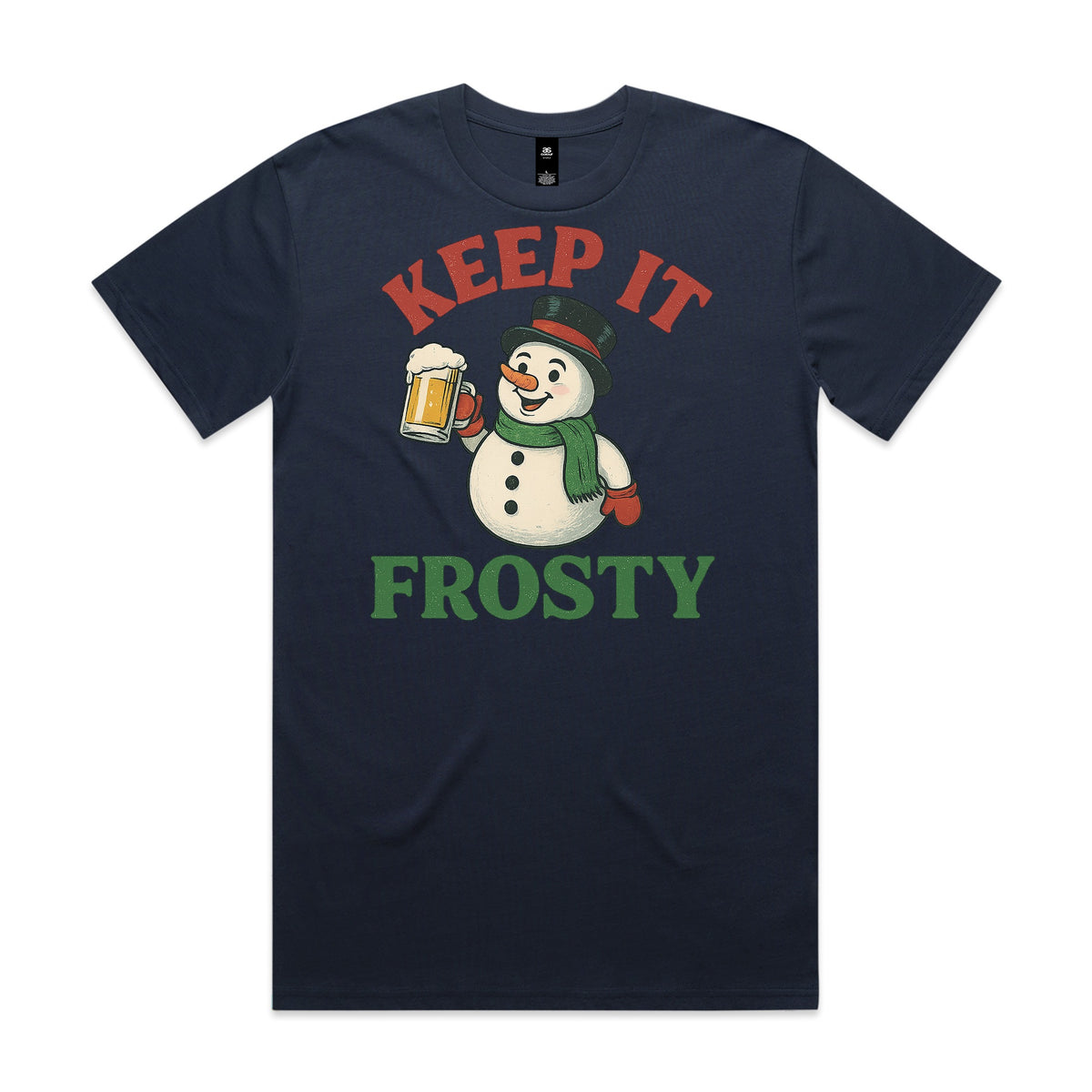 Keep it Frosty Christmas Snowman T-Shirt