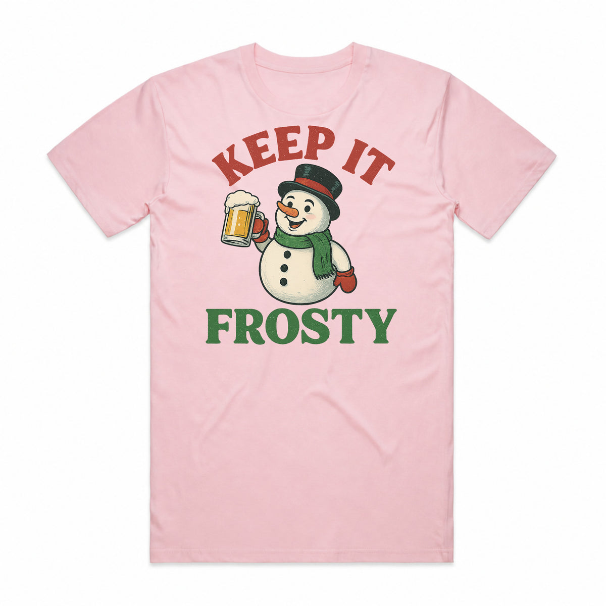 Keep it Frosty Christmas Snowman T-Shirt