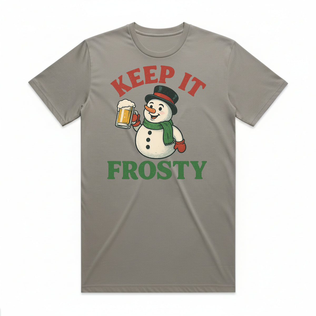 Keep it Frosty Christmas Snowman T-Shirt