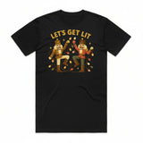 Let's Get Lit Nutcracker Christmas T-Shirt