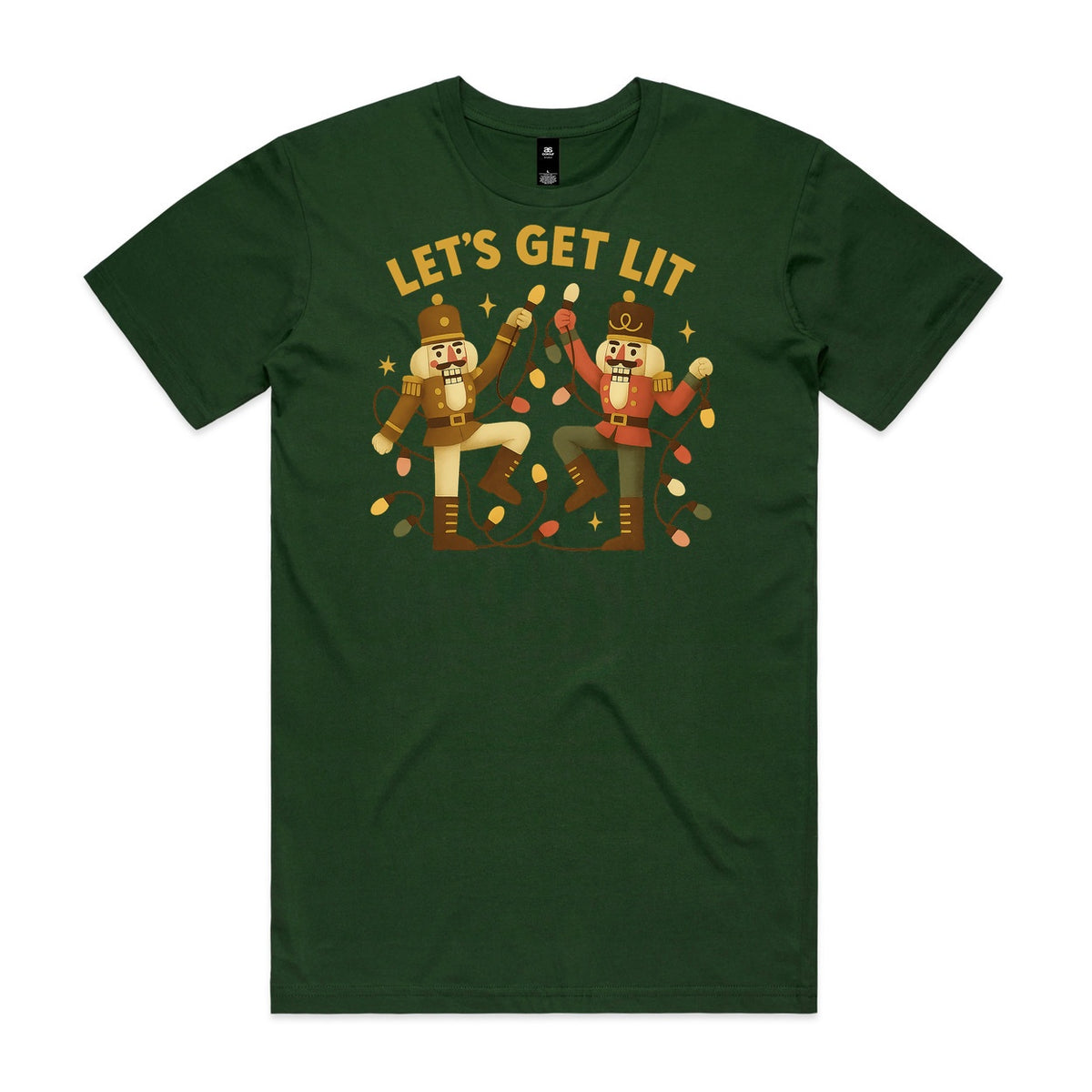 Let's Get Lit Nutcracker Christmas T-Shirt