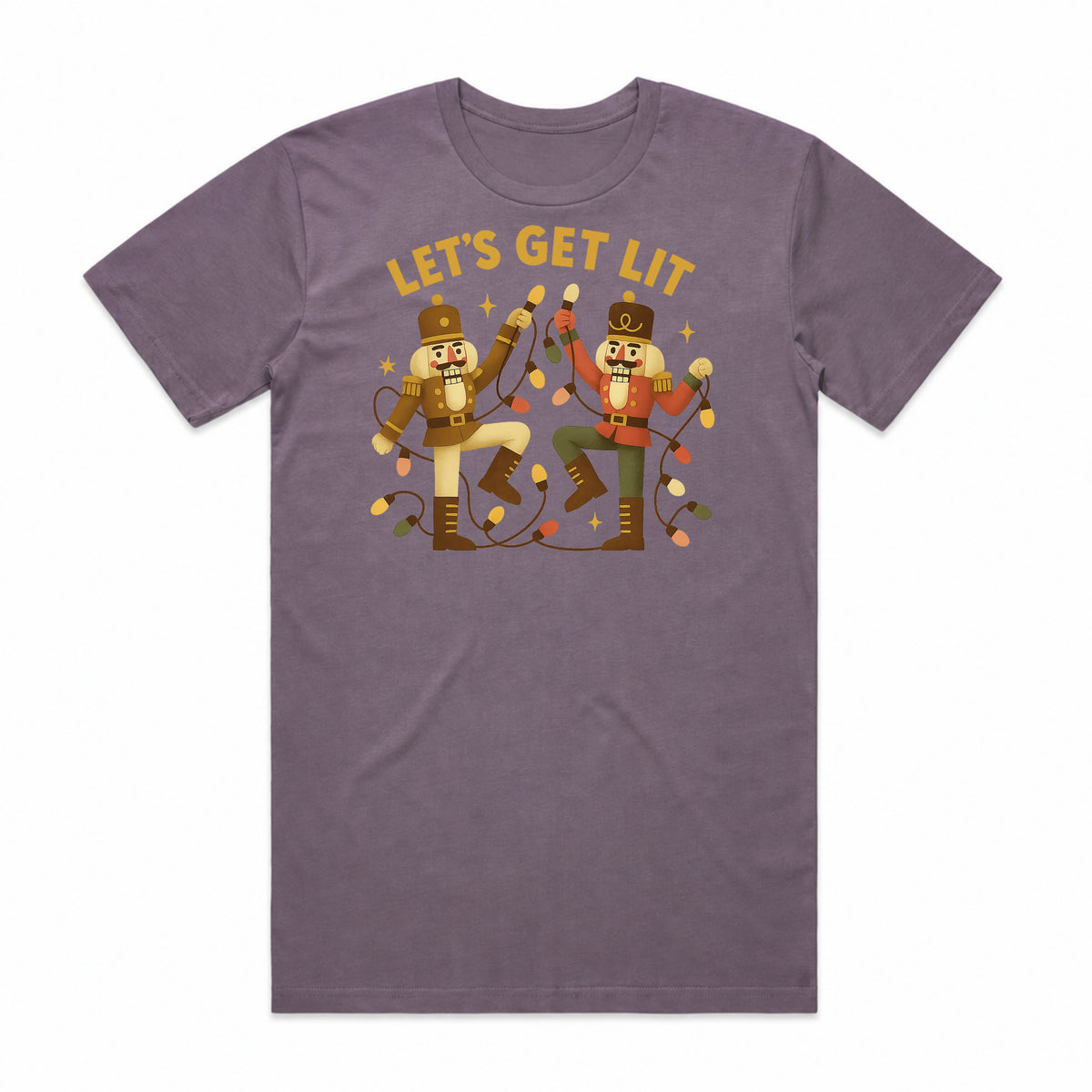 Let's Get Lit Nutcracker Christmas T-Shirt