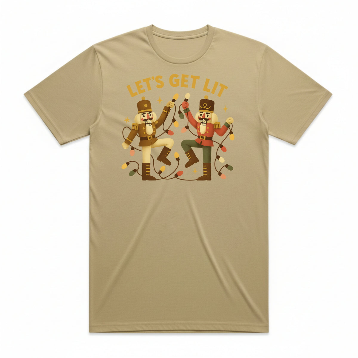 Let's Get Lit Nutcracker Christmas T-Shirt