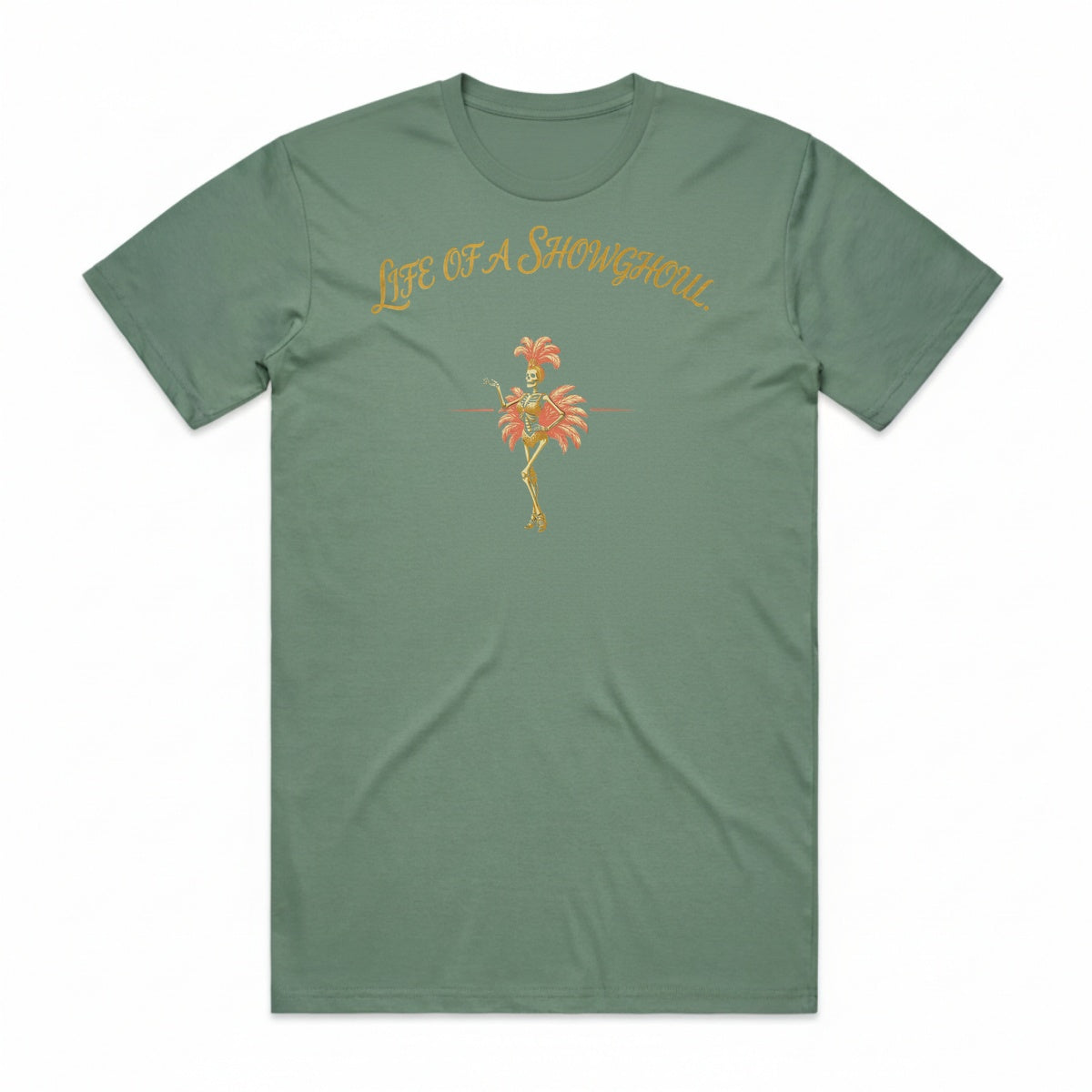 Life Of A Showghoul T-Shirt - Swamp Zombie