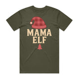 Mama Elf Christmas T-Shirt