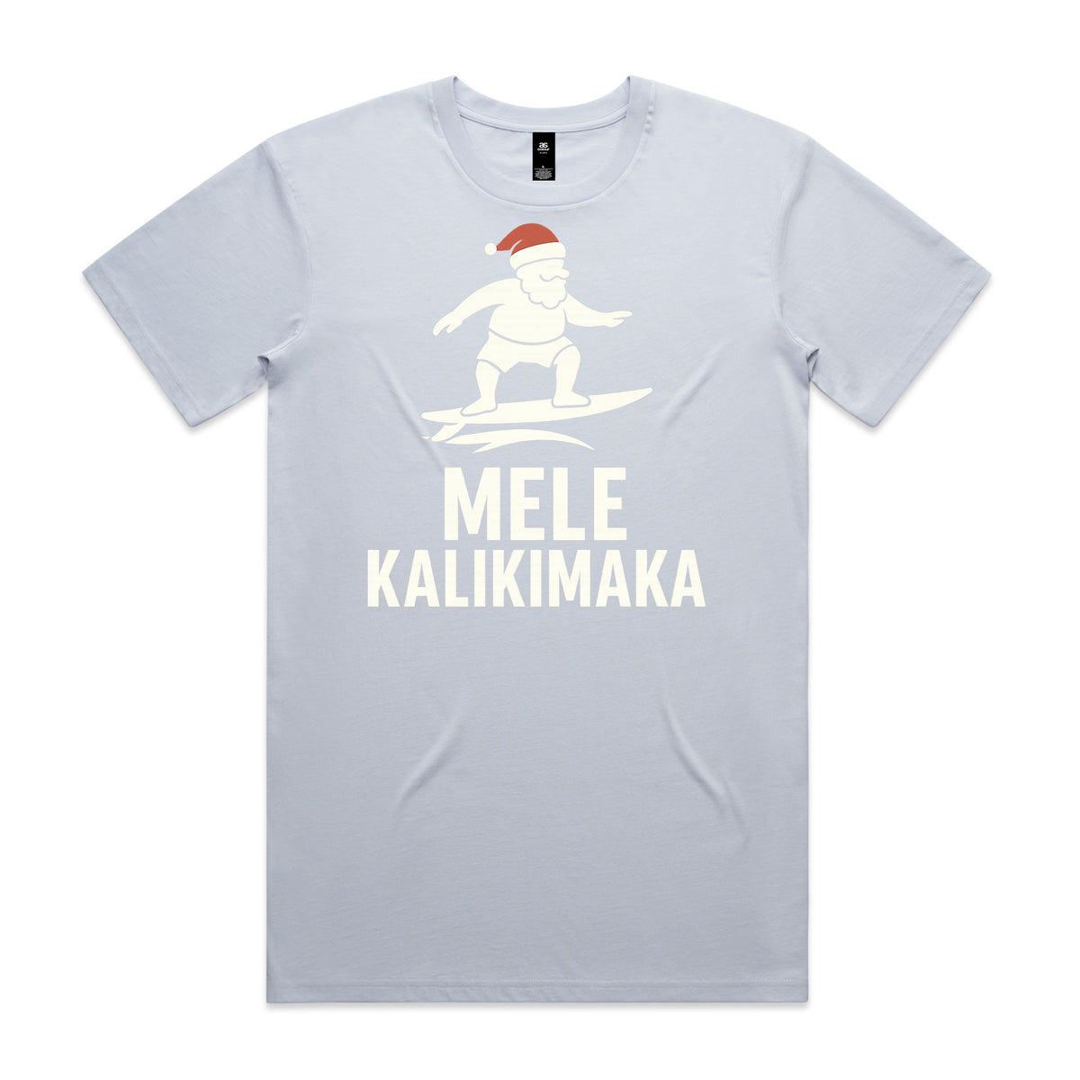 Mele Kalikimaka Surfing Santa T-Shirt