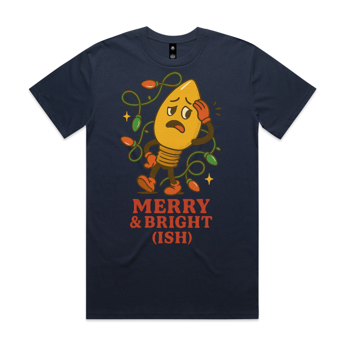 Merry & Bright (Ish) Christmas T-Shirt