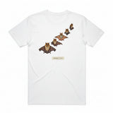 Midnight Flight T-Shirt - Casper White