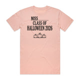 Miss Class Of Halloween 2026 T-Shirt - Boo-tiful Blush