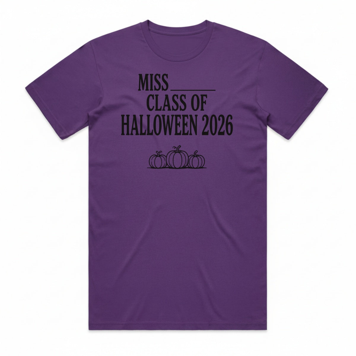Miss Class Of Halloween 2026 T-Shirt - Witch's Potion