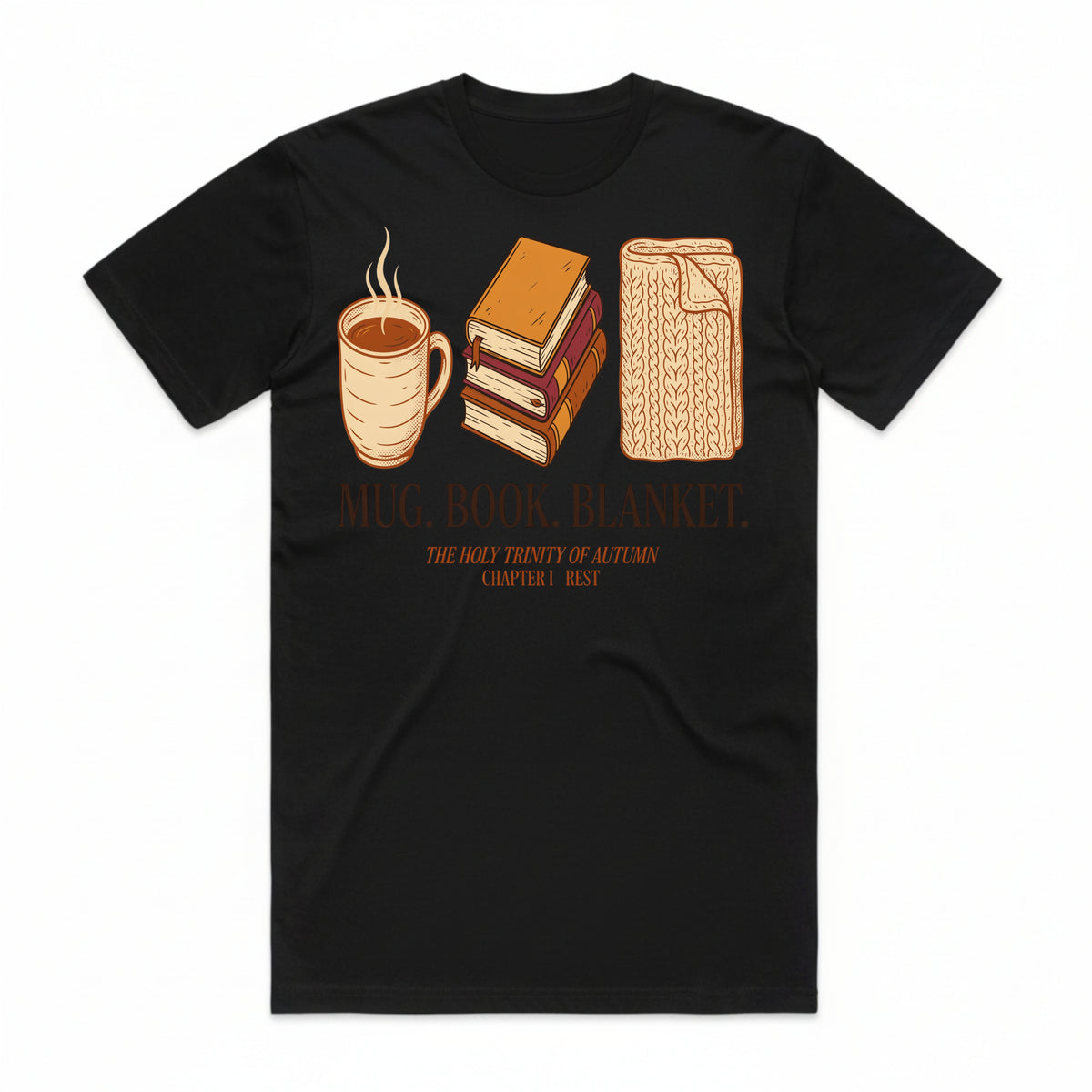 Mug Book Blanket T-Shirt
