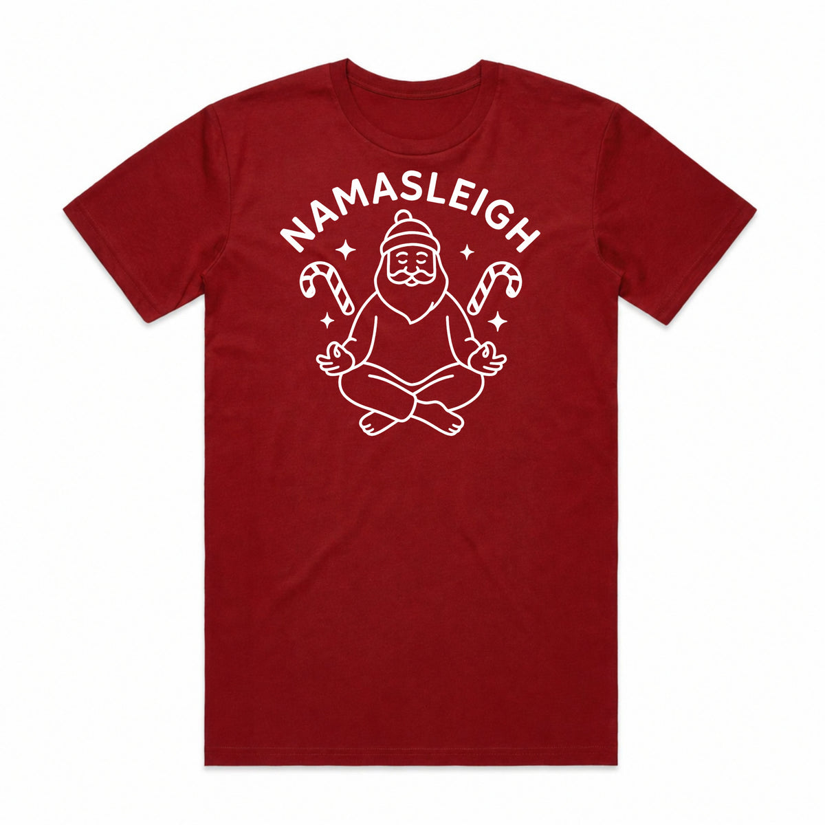 Namasleigh Christmas Yoga T-shirt