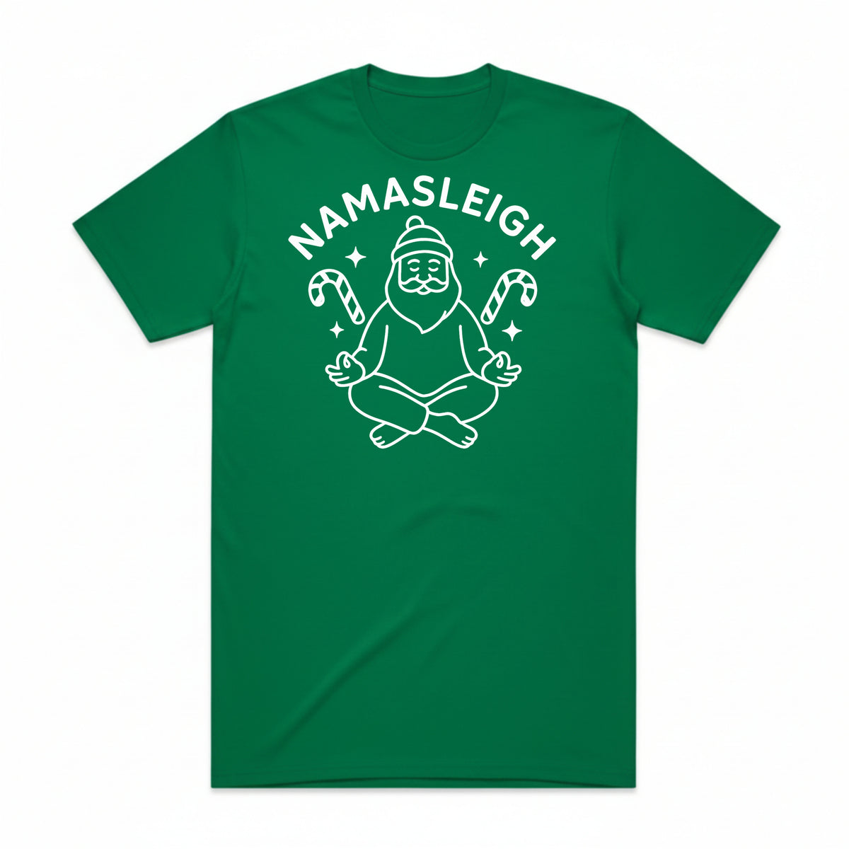Namasleigh Christmas Yoga T-shirt