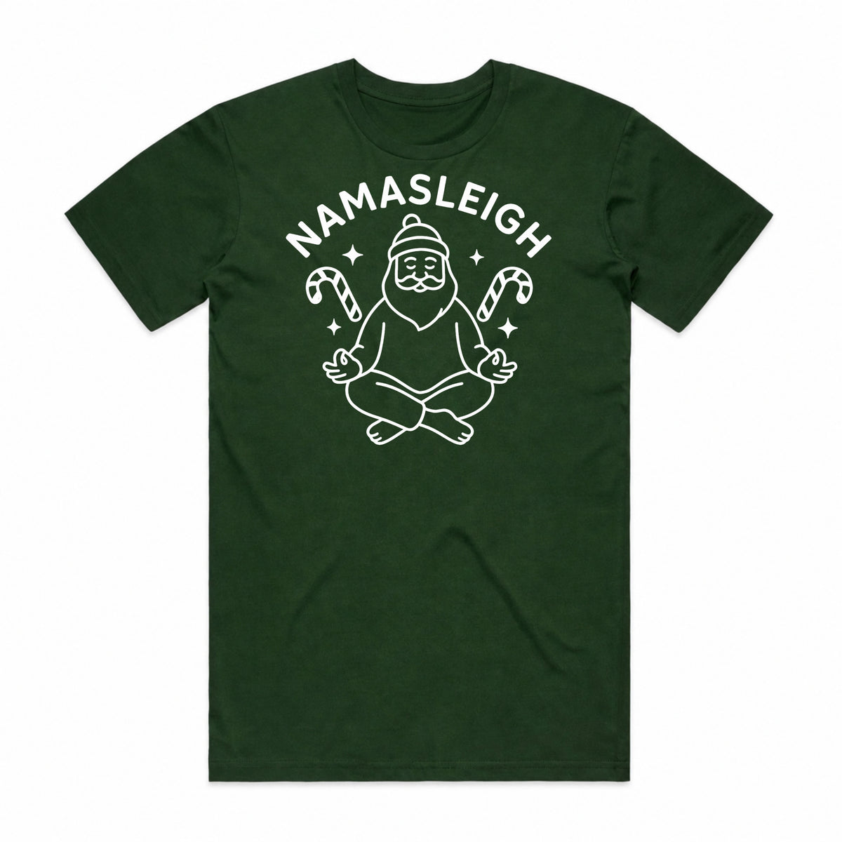 Namasleigh Christmas Yoga T-shirt