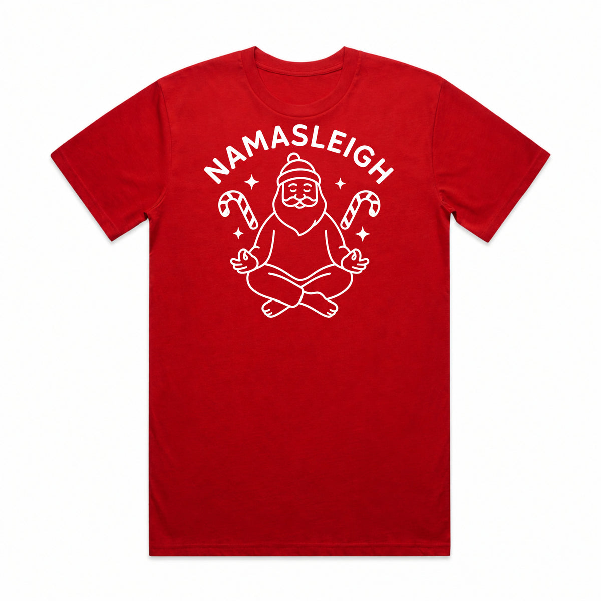 Namasleigh Christmas Yoga T-shirt
