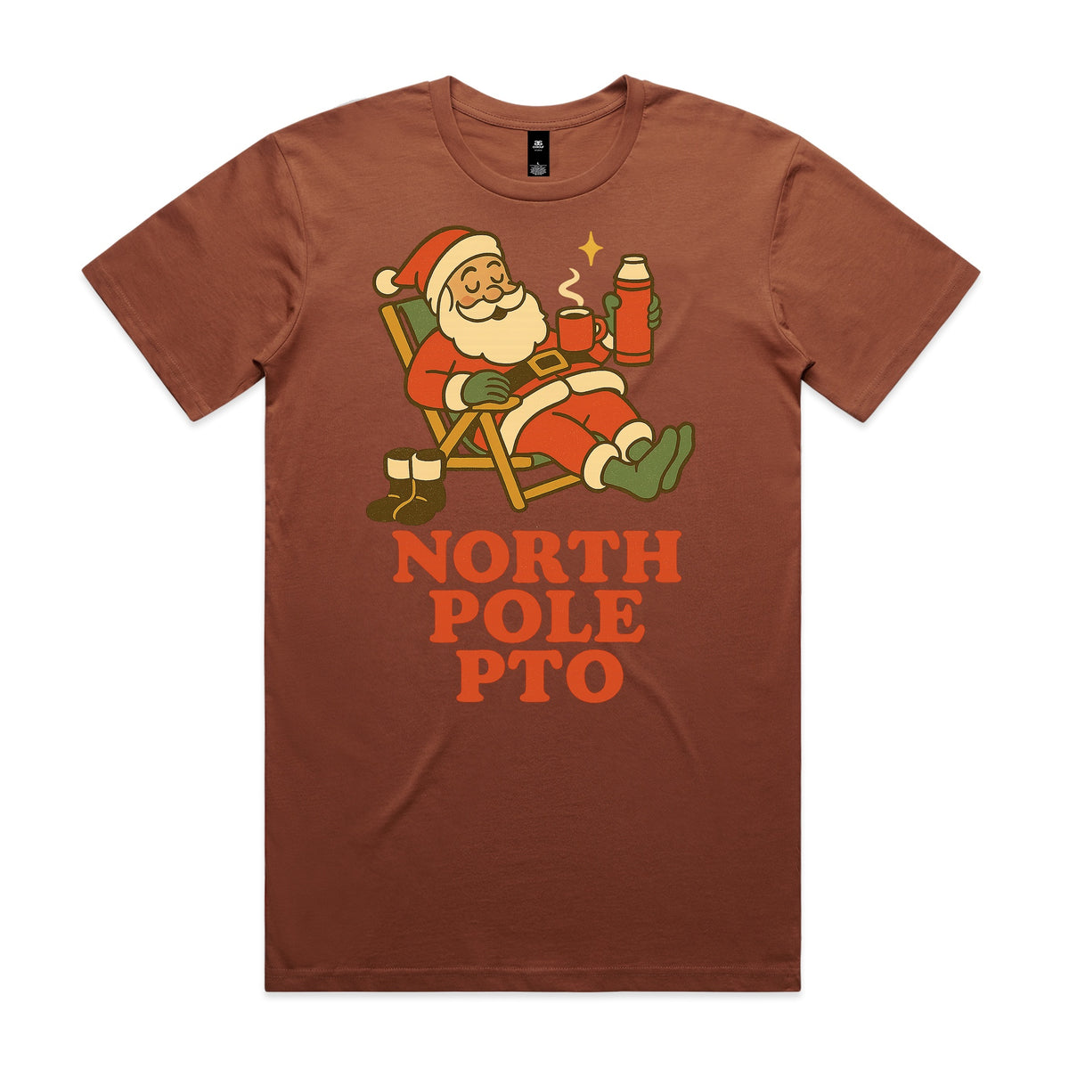 North Pole PTO Santa Christmas T-Shirt