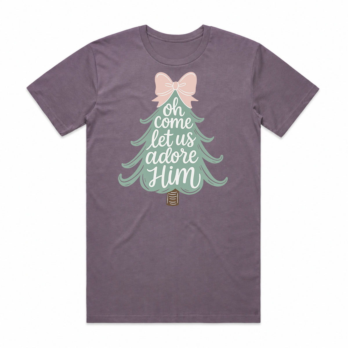 Oh Come Let Us Adore Him Christmas T-Shirt