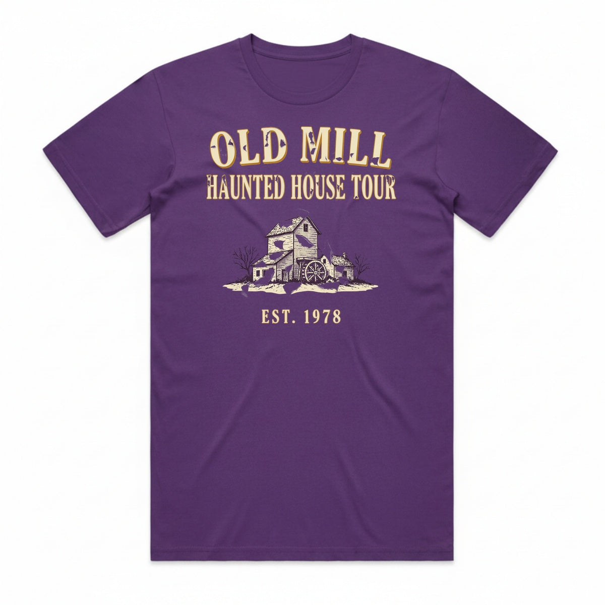 Old Mill Haunted House Tour T-Shirt - Witch's Potion