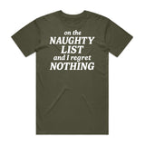 On the Naughty List Christmas T-Shirt