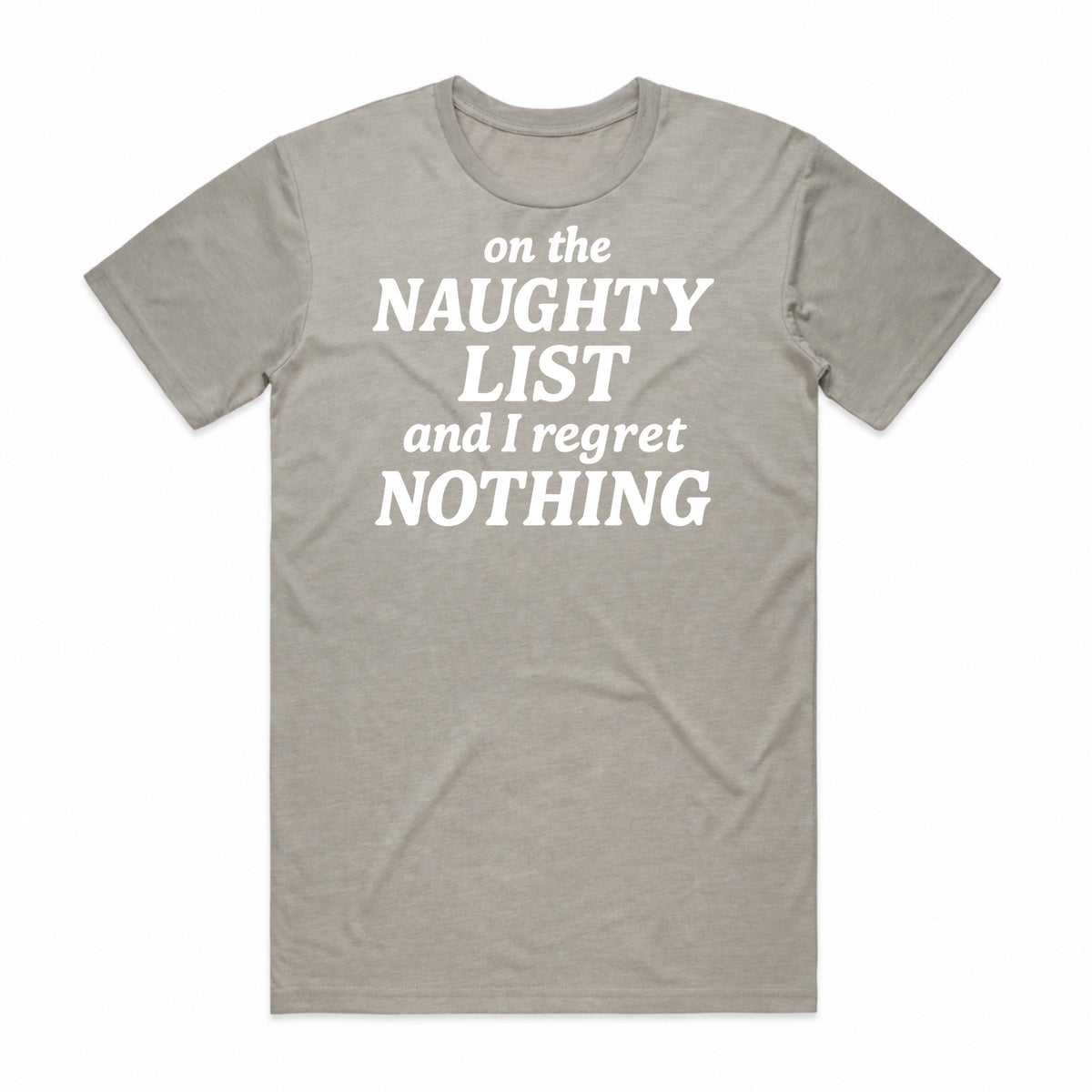 On the Naughty List Christmas T-Shirt