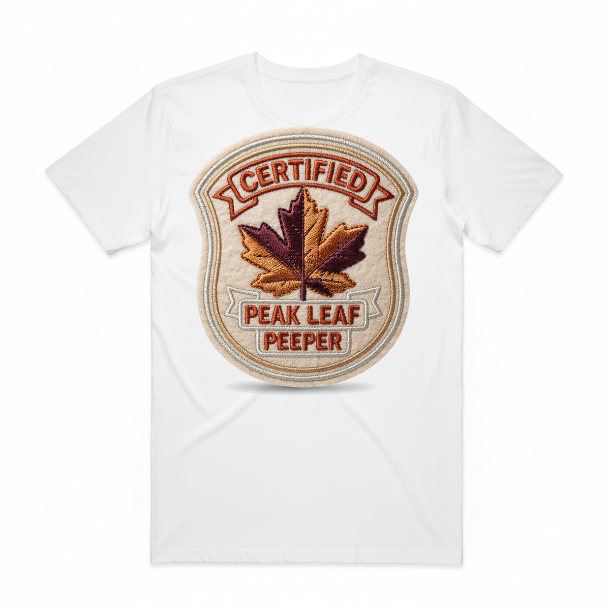 Peak Leaf Peeper Badge T-Shirt