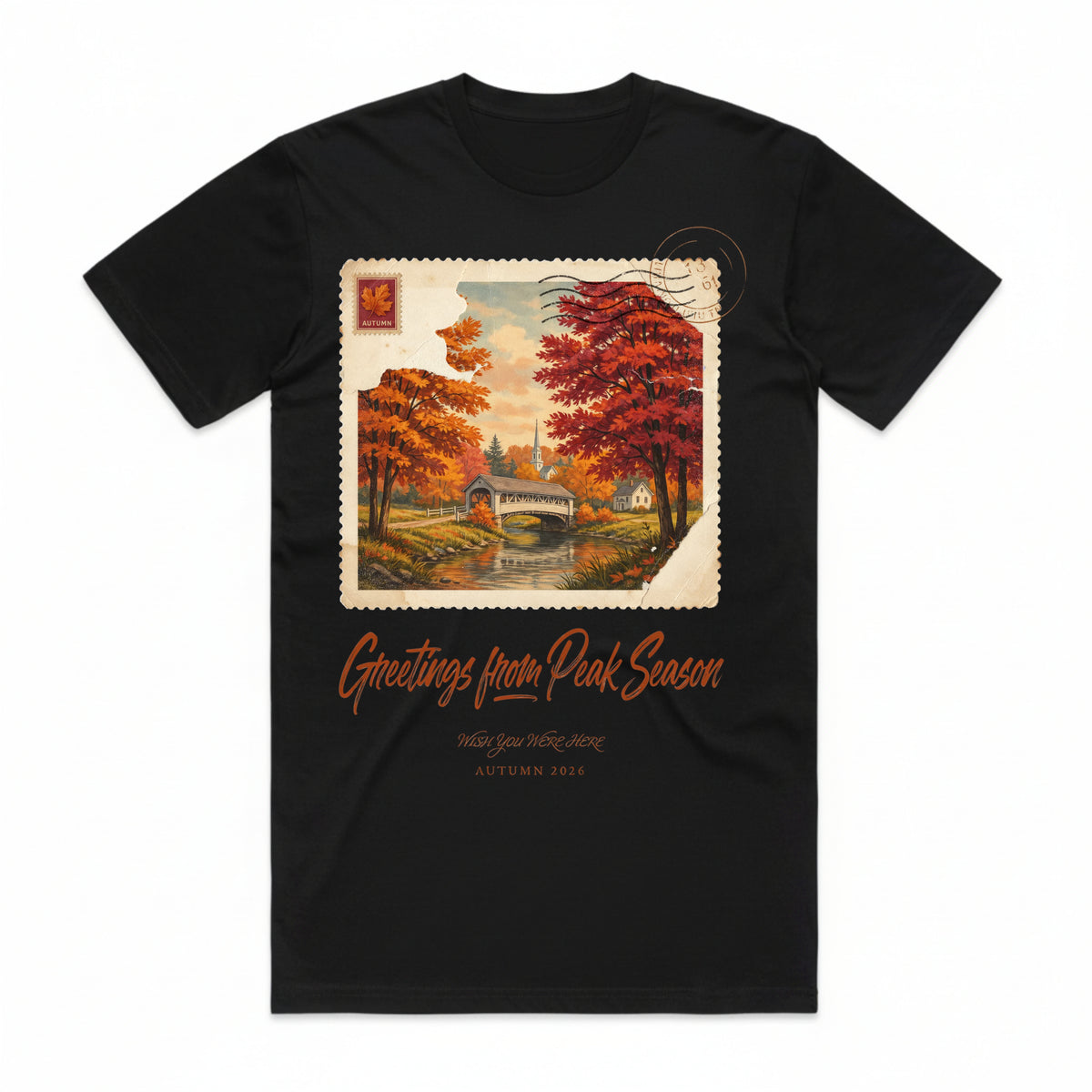 Peak Season Postcard T-Shirt
