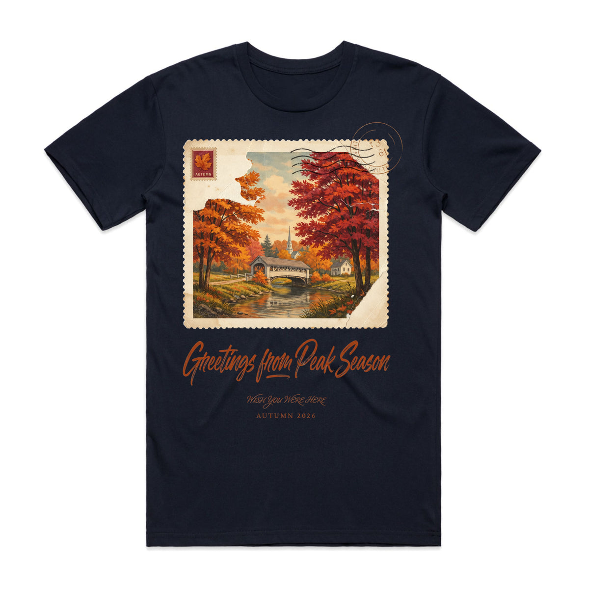 Peak Season Postcard T-Shirt