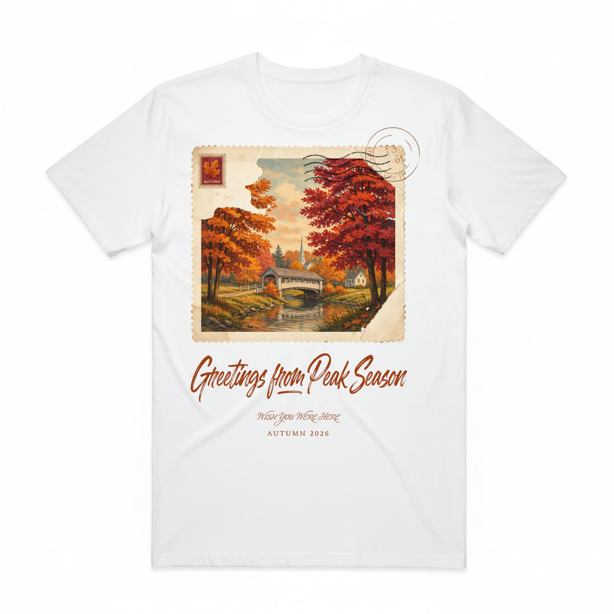 Peak Season Postcard T-Shirt