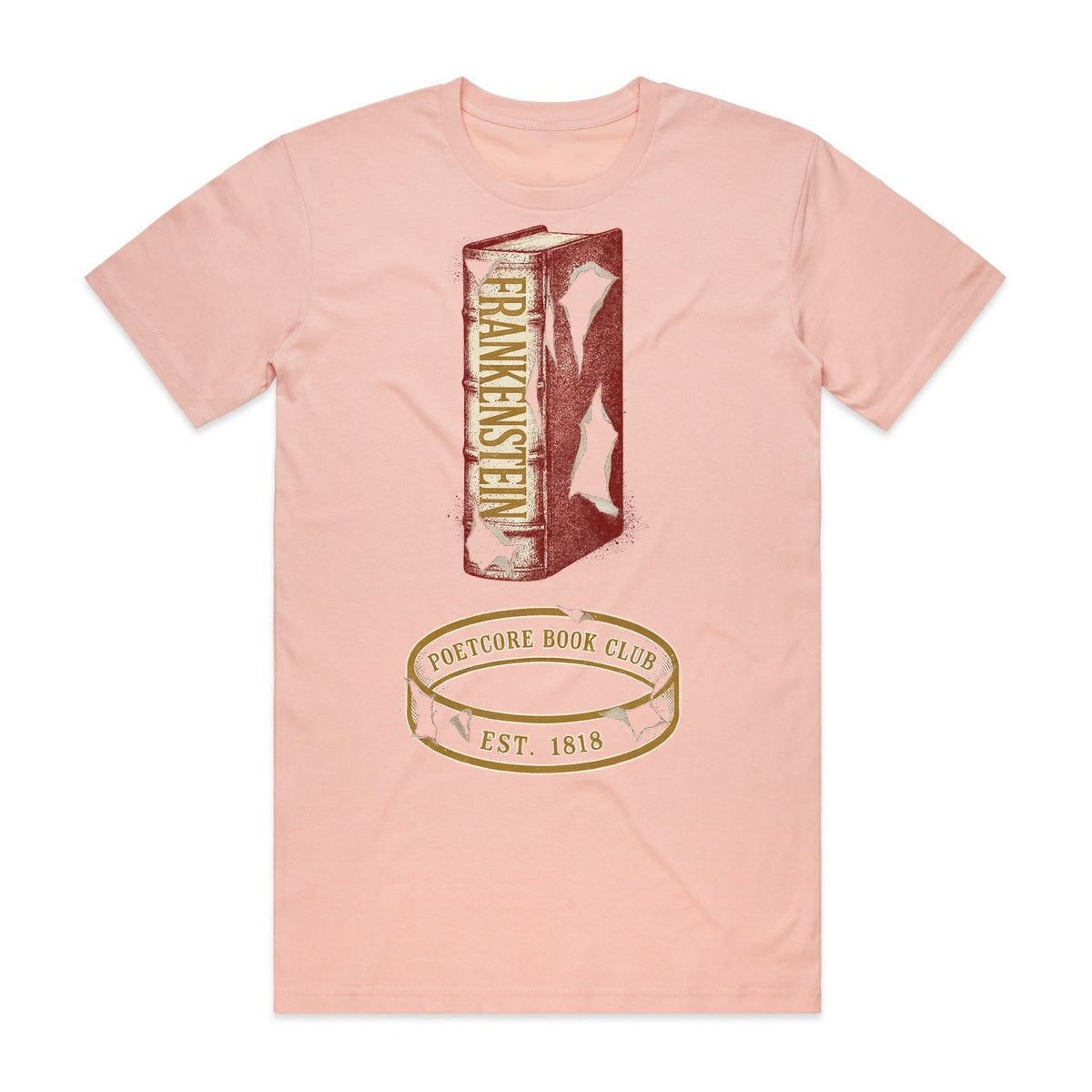 Poetcore Book Club T-Shirt - Boo-tiful Blush